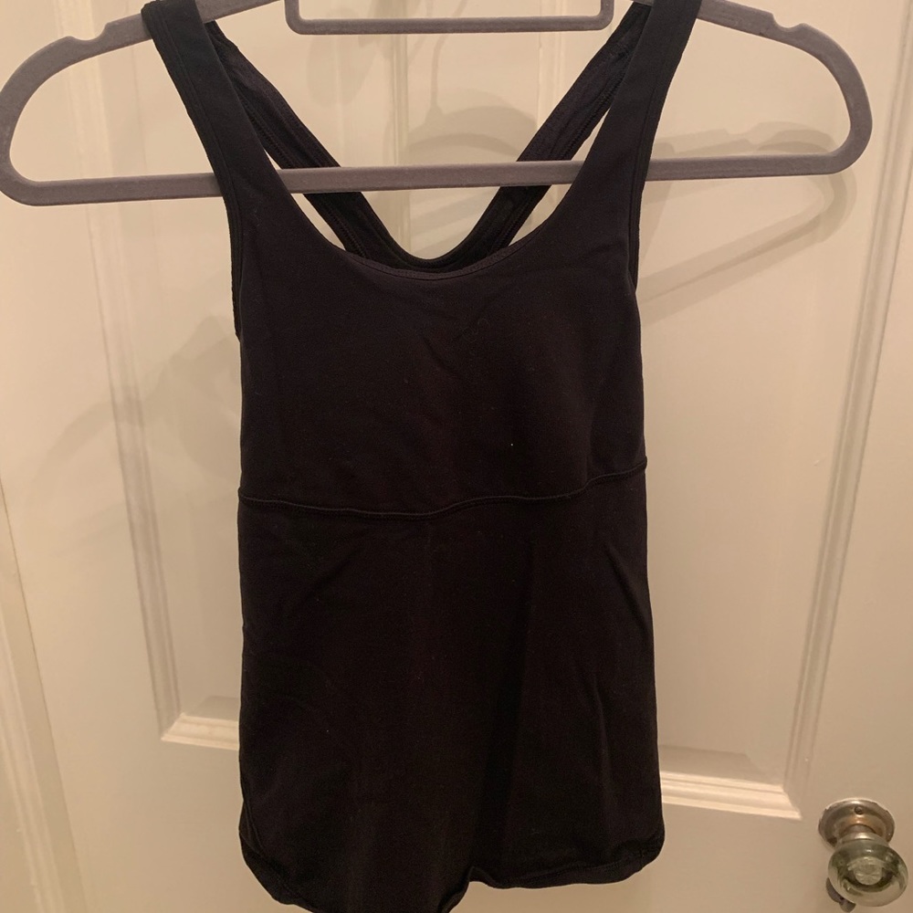 Black Tight Workout Tank
